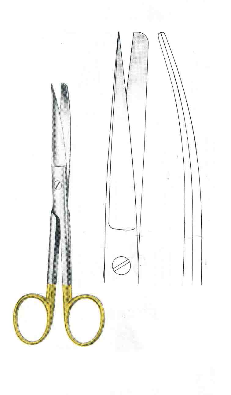 ALTIN SAPLI MAKAS EĞRİ 16.5CM